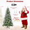 Edge Collections - Pre-Lit Artificial Christmas Tree with Realistic Foliage - 1 Piece